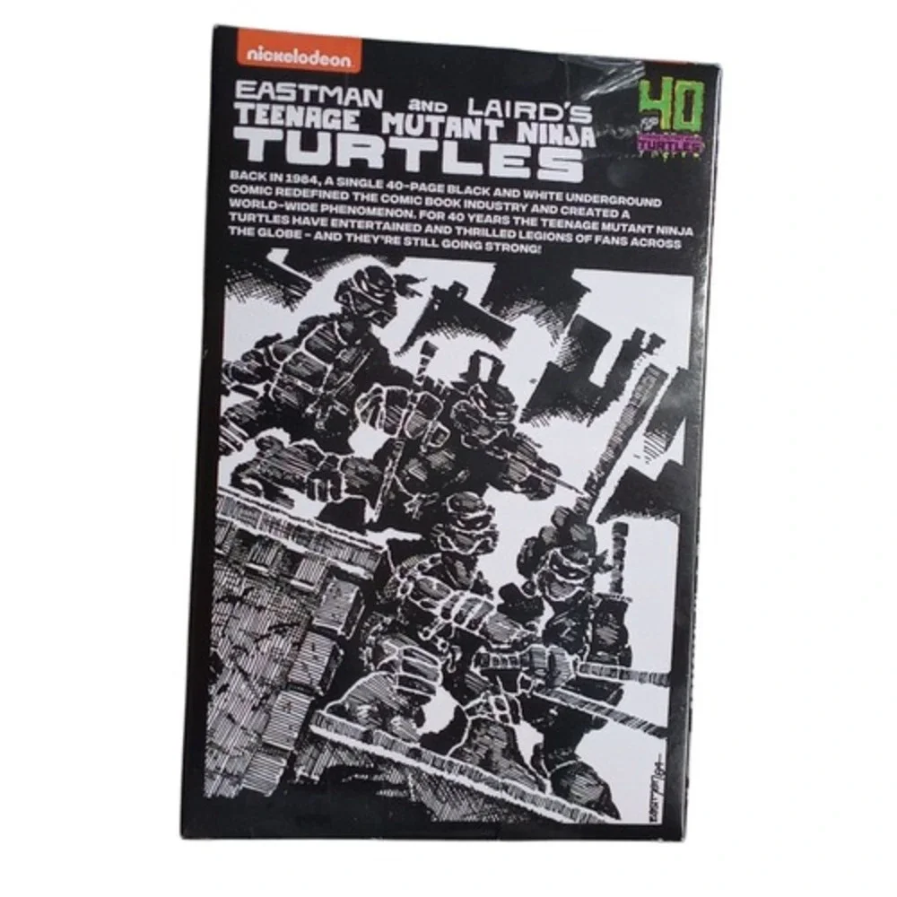 Playmates TMNT 40th Anniversary Comic Book Series Raphael Action Figure